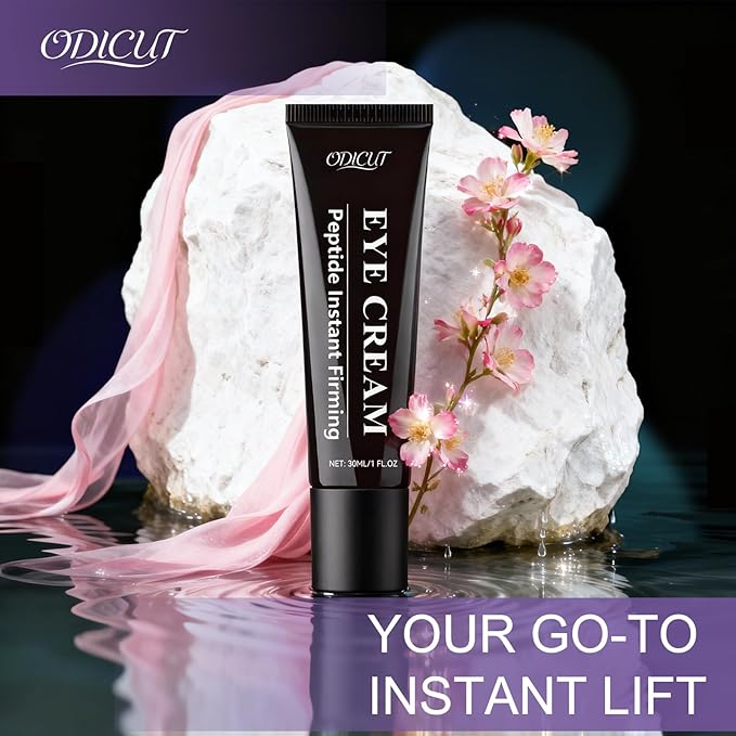 Temporary Instant Eye Tightener Cream – Under Eye Cream for Men & Women, Helps Improve the Appearance of Dark Circles, Puffiness & Fine Lines, Anti-Aging & Firming, Mild Hydrating Formula, 30 ML