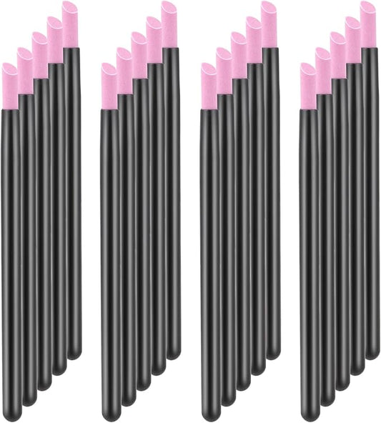 20 Pieces Pumice Stone Nail File Cuticle Stone Pusher Sanding Sticks Cuticle Remover Trimmer Buffer Art Pen Nail Manicure Tools Nails Salon Makeup Cosmetic Tool for Peeling Dead Skin Repairing
