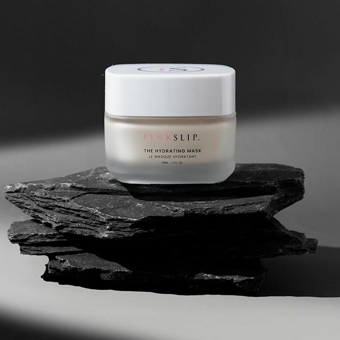 The Hydrating Face Mask, For Sensitive Skin, Hydration Formulate with Maritech Bright Seaweed, Multi-Weight Hyaluronic Acid, Pink Slip Beauty