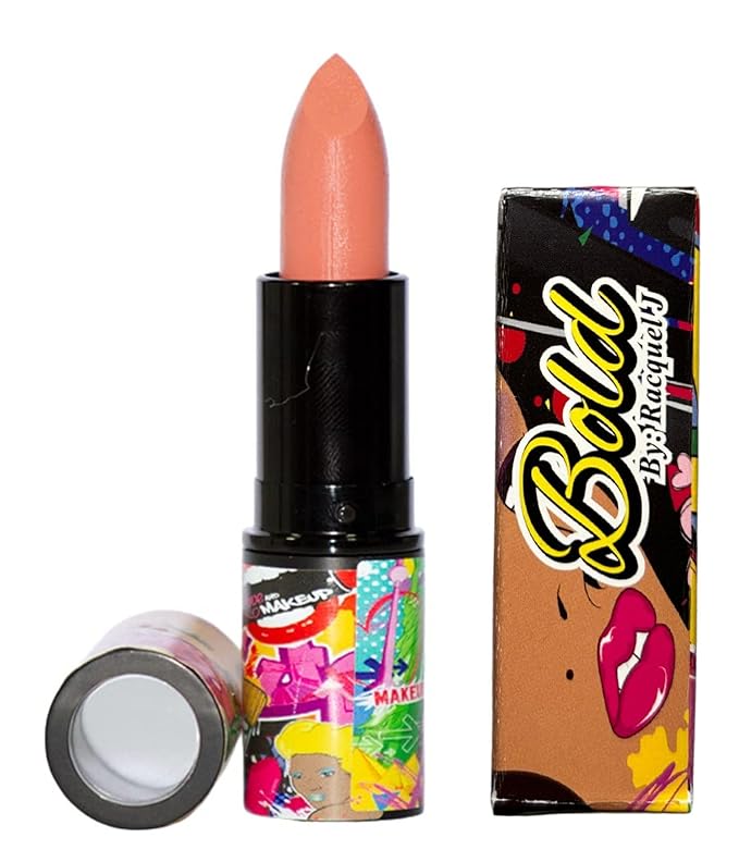 Powder Muave Peachy Pink Lipstick – Creamy Satin Finish, Full-Coverage Color, Long-Lasting & Hydrating, Cruelty-Free | 0.14 oz