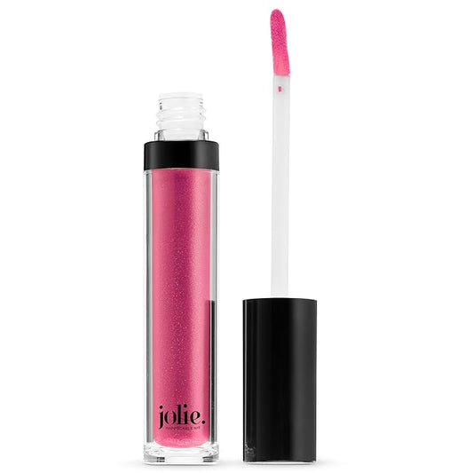 Jolie Cosmetics Sheer Tinted Lip Plumping Gloss W/ 3D Lip Plump Complex (Dolled Up)