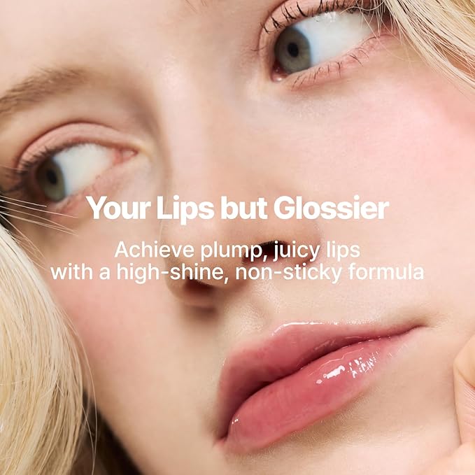fwee 3D Voluming Gloss 30% (Sheer) | Aengdu 30% l High Shine, Non-Sticky Lip Gloss for Makeup | Long-Lasting, Moisturizing Gel Formula | 30%, 70% Pigment Options | Stocking Stuffers | 5.3g