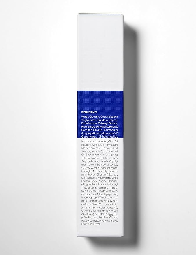 Under Eye Cream Anti Aging Peptides Eye Cream for Wrinkles with Niacinamide Reduce Fine Lines&Crow's Feet | Tightening and Firming for Women and Men 1.06 Oz Gold