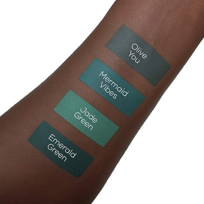 Aromi Matte Liquid Lipstick | Long Wear, Bright Green Lip Color, Vegan + Cruelty-free, Unique Shade for Women, Waterproof (Jade Green)