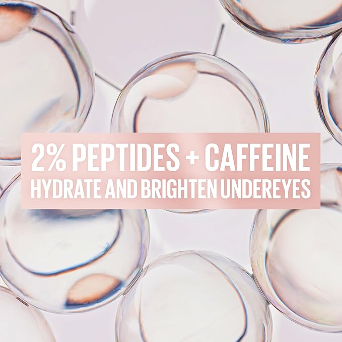 Maybelline Lifter Serum Concealer, Radiant Concealer with Full Coverage, Includes 2% Peptides + Caffeine to Hydrates & Brightens Under Eyes, 95, 1 Count