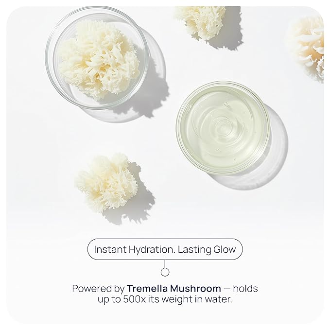 Cellular Hydration Serum - Hyaluronic Acid Alternative - Face Skin Serum for Hydrating - For Women & Men - With Witch Hazel, Glycerin, Aloe, Calendula, Turkey Tail, Tremella Mushroom & More - 1 Fl Oz