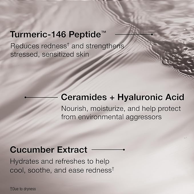 StriVectin Barrier Restore + Soothing Milky Face Mist with Ceramides + Hyaluronic Acid, Hydrating, Skin-Calming, Fragrance-Free, Turmeric, Spray-On Bottle