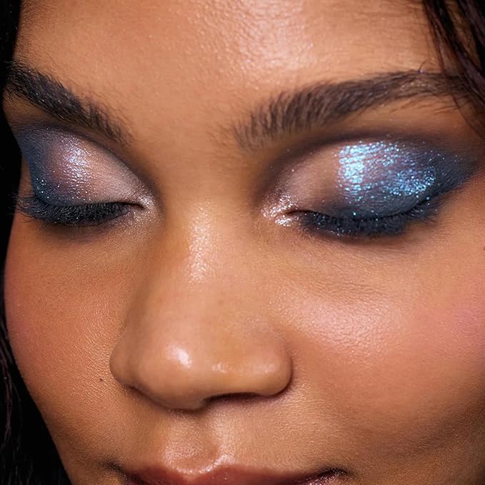 Flower Knows Shell's Jewel 6-Color Makeup Palette,Smoke Greys Eyeshadow with 4 Matte + 2 Shimmer Shades,Blendable Smooth Cute Eye Makeup,0.23 Oz(03 Deep Sea)