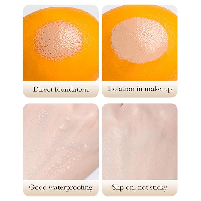 3 In 1 Primer for Face Before Makeup, Face Tinted Moisturizer Sunscreen Isolation Cream,SPF 50,One Step Color Corrector Primer, Makeup Primer Oil Control & Concealer Skin Tone Correcting,Radiance Skin