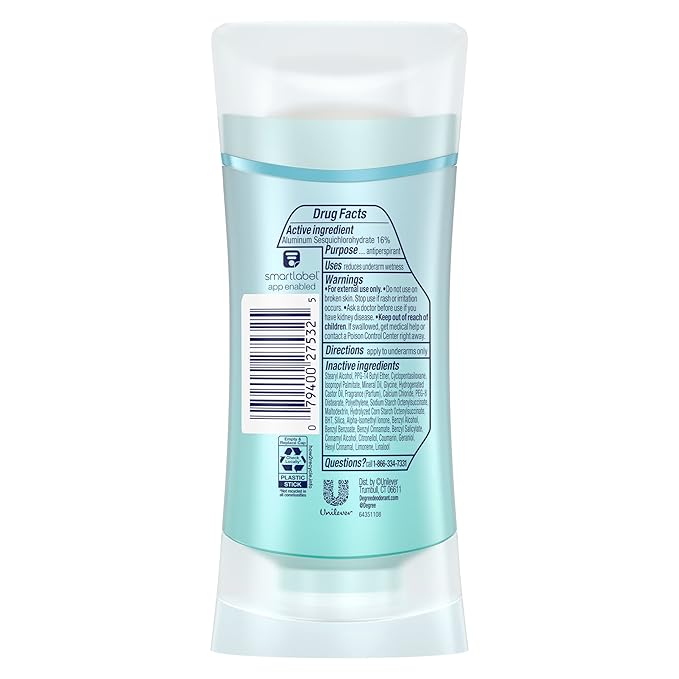 Degree Advanced Protection Antiperspirant Deodorant Sheer Powder for 72-Hour Sweat & Odor Control for Women, with Body Heat Activated Technology, 2.6 oz