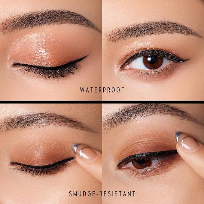 Superstay Eyeliner-Waterproof Liquid Eye Liner Pencil, Stay All Day Makeup, Long Lasting Satin Finish, Smudge-Proof & Transfer-Resistant, Sweatproof, Built in Sharpener (02 Brown)
