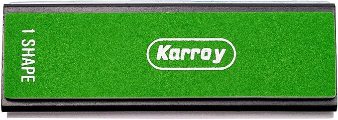 Karroy Nail Files and Buffers for Natural Nails Smooth and Polish Gel Surface 400/600/4000 Grit (D-Prism)
