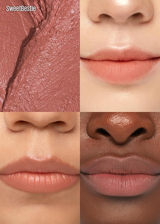 Kaja Love Blur Lip Balm - 02 Sweet Bestie | Soft & Comfort Semi-Matte Blurring Daily Color | Shea Butter, Avocado Oil, Citrus Unshiu Peel Extract, Vitamin E Infused | 4g/0.14oz.