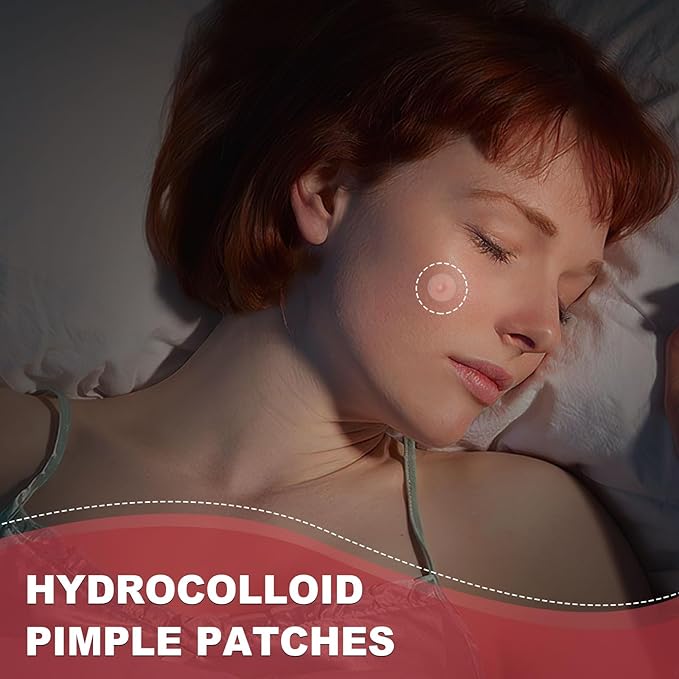 216 Counts Pimple Patches for Face, Hydrocolloid Acne Patches Zit Patches for Face Acne Spot Treatment Patch Cystic Acne Treatment Stickers Blemish Hydrocolloid Cover for all Skin Type