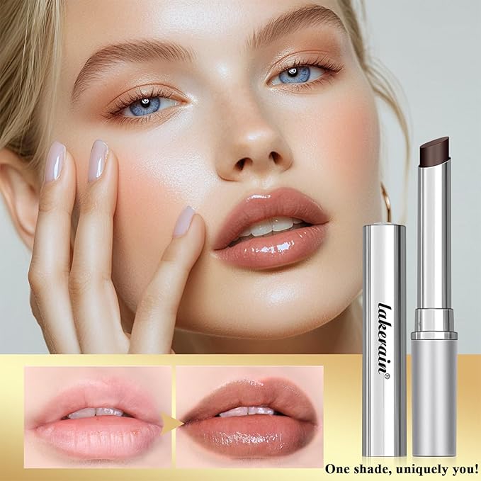 Honey Lipstick Tinted Lip balm, Hydrating Nourishing Sheer Formula Lipstick, Natural Glossy Finish (2 PCS BLACK)