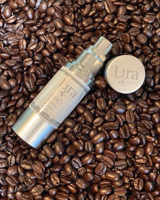 Lira Clinical PRO Firming Serum - Tightening Serum for Face - Corrects Lines & Wrinkles - With Botanicals, PSCs, Peptides, Gold & Silver - Glowing for Normal, Sensitive, Dry Skin - 1 fl oz