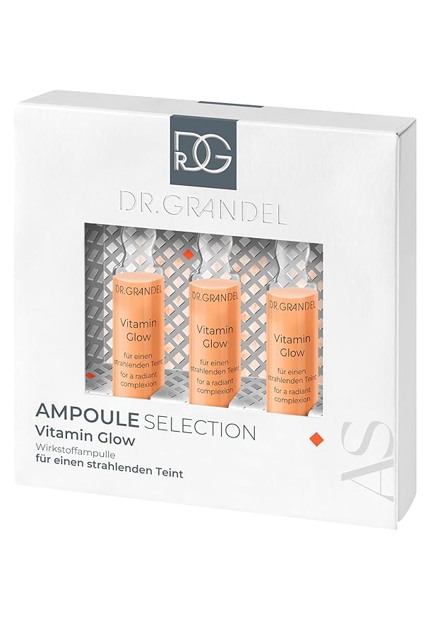 DR. GRANDEL Vitamin Glow Ampoules I active ingredient ampoule for a radiant complexion.