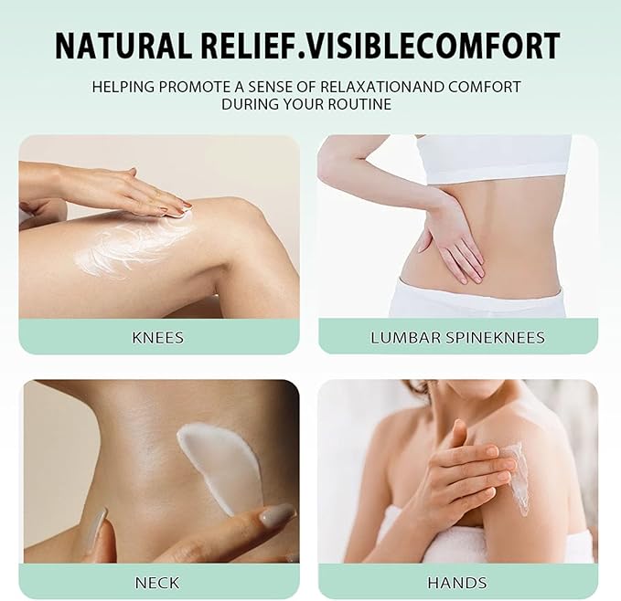 2 Pcs Alcura Nerve Cream, Neuropathy Lotion with Arnica Magnesium for Body Joint, Knee, Lumbar, Neck, Hand and Foot Alcura Relief Cream.