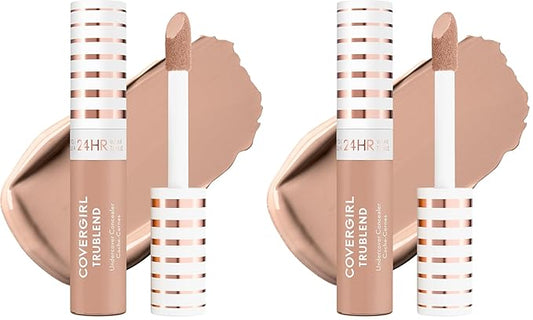 COVERGIRL TruBlend Undercover Concealer, Natural Ivory, 0.33 Fl Oz (Pack of 2)