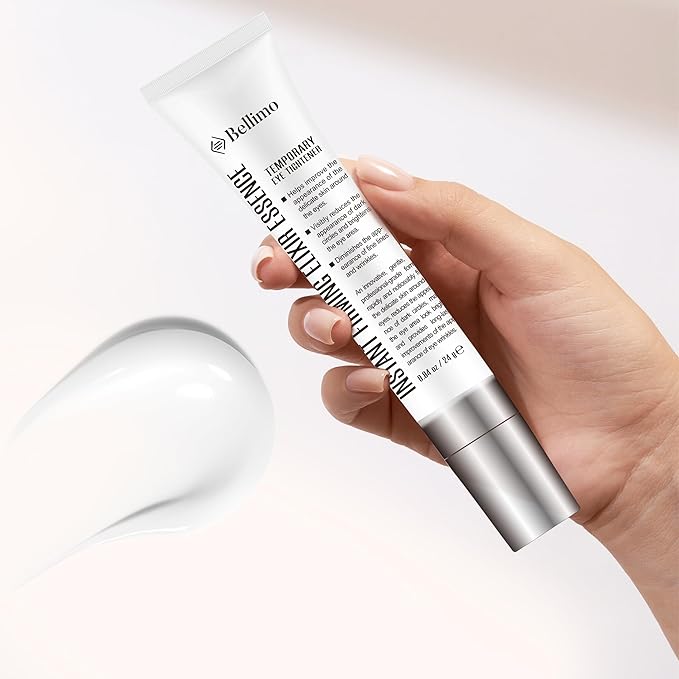 Revitalizing Under Eye Cream, Natural and Organic Eye Serum for Contorno de Ojos to Enhance Skin Fullness and Soften Fine Lines, Infused with Hesperidin and Vitamin C for Radiance