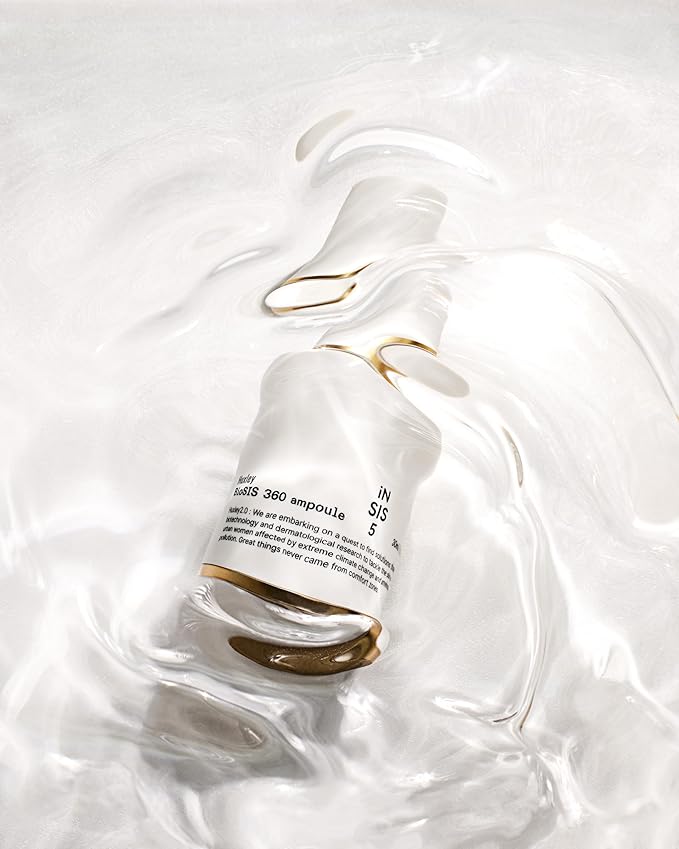 Huxley BioSIS 360 Ampoule 30 mL – 2025 Glowpick #1 Anti-Aging Essence/Serum | Collagen Complex & Firming Gel-Serum for Fine Lines & Elasticity