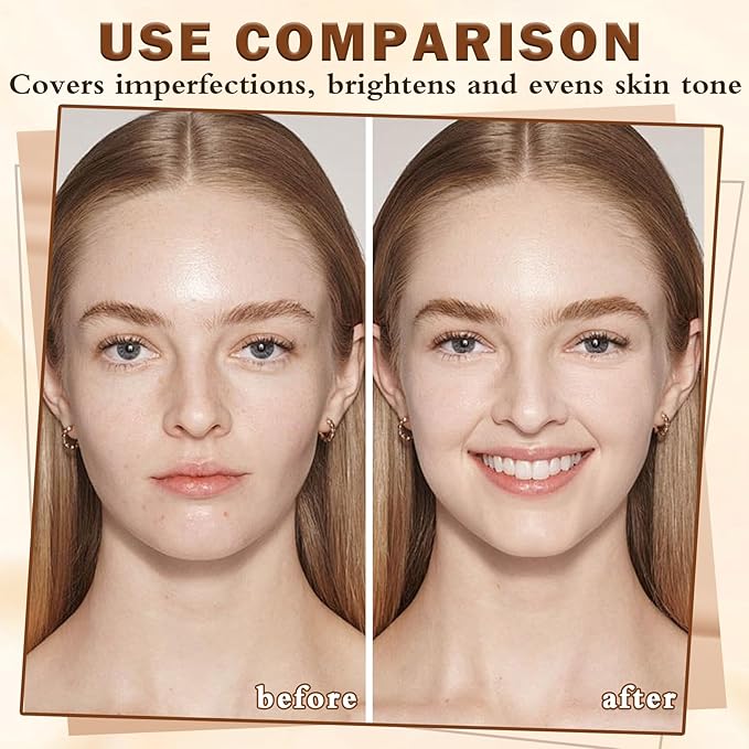 Air Brush Makeup Foundation,Magic Minerals Airbrush Foundation Makeup,Silk Flawless,Buildable Coverage,Moisturizing Formula for Smooth Radiant Skin (04 Porcelain)