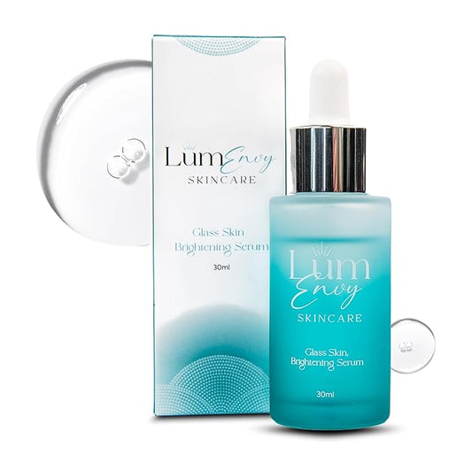 LumEnvy Salmon DNA Glass Skin Serum - Hydrating Korean Skincare Face Serum with PDRN, Niacinamide & Centella Asiatica | Brightening, Dry Skin, Anti-Aging, Dark Spots & Wrinkles | 30ml