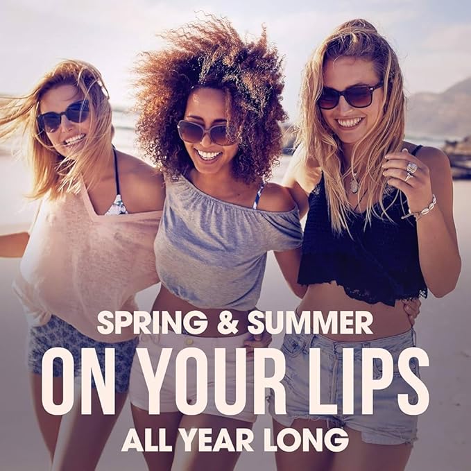 ChapStick Lip Balm, I Love Summer Collection, Variety 3-Pack – Sweet Watermelon, Peaches & Cream, Pink Lemonade, Moisturizing Lip Care, 0.15 Oz Ea