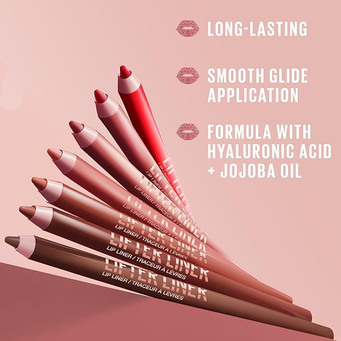Maybelline Lifter Liner Lip Liner Pencil with Hyaluronic Acid, Cross the Line, 1 Count