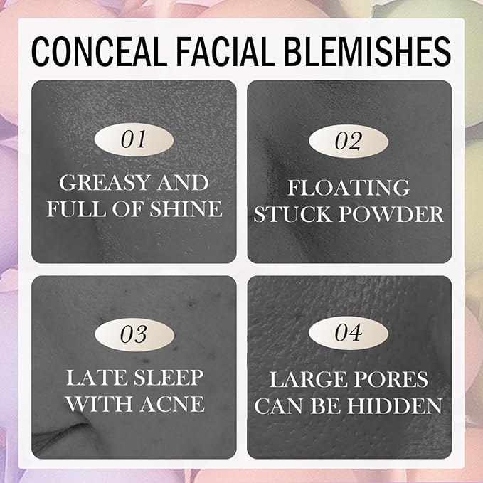 3 In 1 Primer for Face Before Makeup,SPF 50 PA++,Sunscreen Isolation Cream,One Step Color Corrector Primer,Blurs Facial Serum Oil Control &Moisturizing Skin Tone Correcting,Tinted Moisturizer with Spf