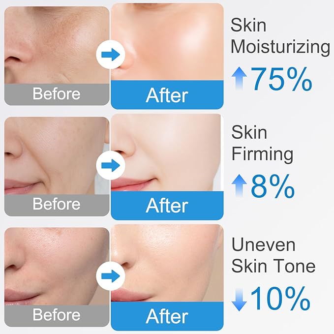 2Pcs Silk Peptide Intensive Lifting Ampoule, Deep Collagen Serum, Korean Anti-Aging Facial Essence with Collagen, Intensive Smoothing & Hydrating, Gentle Formula
