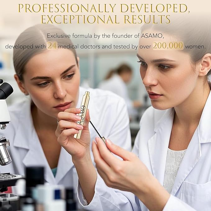 Eyelash Growth Serum – 15 Plant Extracts for Longer, Denser & Robust Lashes,Boosts Natural Lash Development,eyelash serum,Enhance Natural Beauty, Hypoallergenic Oil Free,zz07