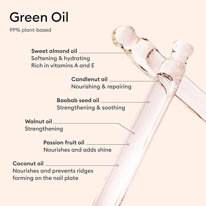 Manucurist Active Glow Raspberry Gift Set and Green Oil – Includes: 1 Care & Makeup Nail Polish, 1 Cuticle Nail Oil, 1 Complimentary Mini Nail File – Valentines Day Gifts for Her - Womens Gifts