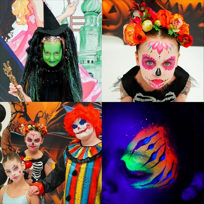 1 Stroke Palette 10 x 10g Face and Body Paint