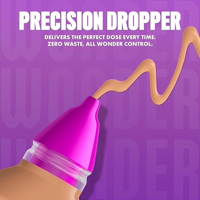 NYX PROFESSIONAL MAKEUP Make 'Em Wonder Liquid Foundation, 24HR Foundation Makeup With A Soft Matte Finish, Buildable Full Coverage - 18 Golden Light