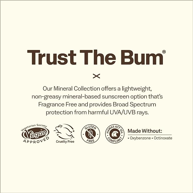 Sun Bum Mineral SPF 50 Face Stick Sunscreen - Water-Resistant Broad Spectrum Sunscreen with Vitamin E - Hawaii 104 Act Compliant (Made without Octinoxate & Oxybenzone) - Travel Friendly 0.53 oz