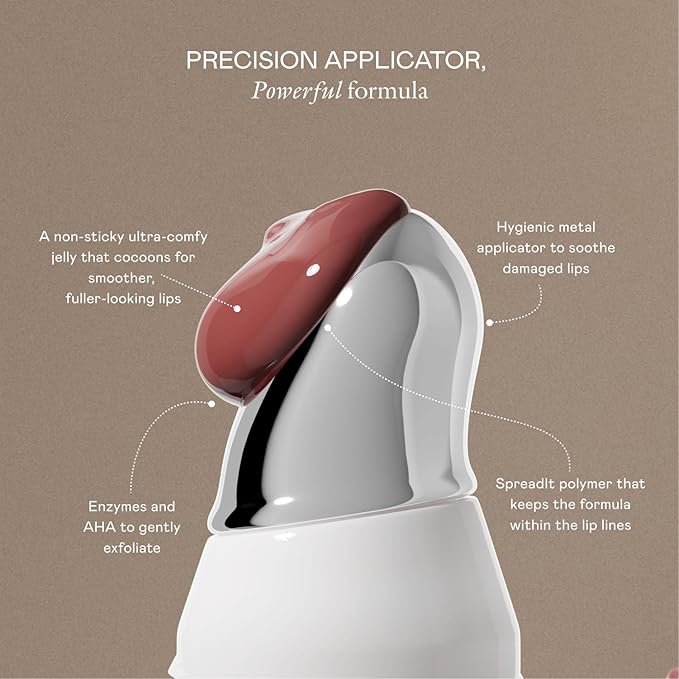 EADEM Le Chouchou Lip Softening Balm, Lip Gloss for Women, Lip Plumper & Lip Mask, Overnight Hydrating & Moisturizing Luxury Lip Balm, 0.5 oz, Boba Bounce