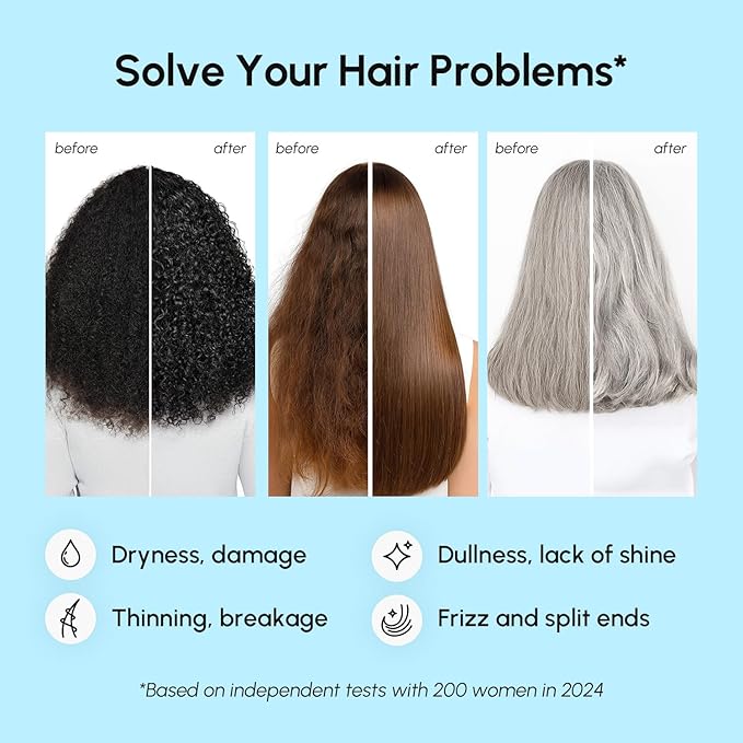 MAREE Deep Conditioning Hair Mask for Damaged Hair Treatment – Keratin Hair Care for Hydrating Growth Repair Moisturizing – Dry Curly Color Refreshing – Tratamiento Mascarilla Para el Cabello Seco