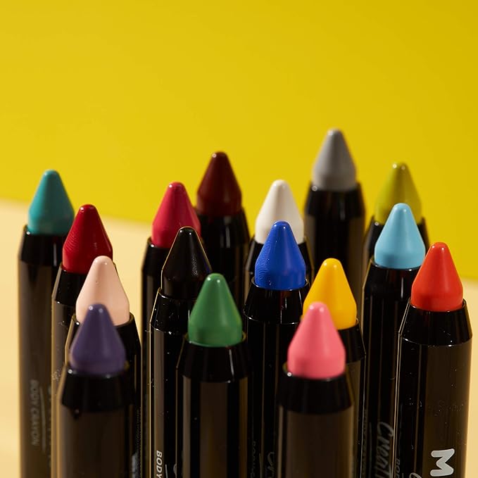 Face Paint Stick / Body Crayon makeup for the Face & Body by Moon Creations - 0.12oz - Lime Green