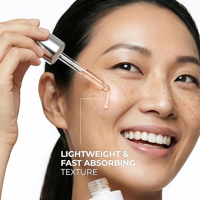 DOMINAS 10% Tranexamic Acid + 5% Mandelic Acid + 5% Niacinamide Brightening Serum, Powerful Dark Spot Corrector for Face, Fast Results in 2 Weeks, 1.01 fl oz