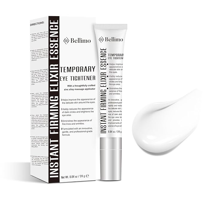 Revitalizing Under Eye Cream, Natural and Organic Eye Serum for Contorno de Ojos to Enhance Skin Fullness and Soften Fine Lines, Infused with Hesperidin and Vitamin C for Radiance