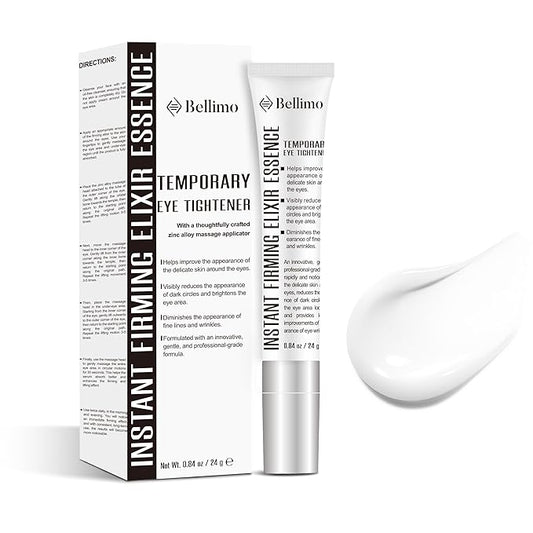 Revitalizing Under Eye Cream, Natural and Organic Eye Serum for Contorno de Ojos to Enhance Skin Fullness and Soften Fine Lines, Infused with Hesperidin and Vitamin C for Radiance