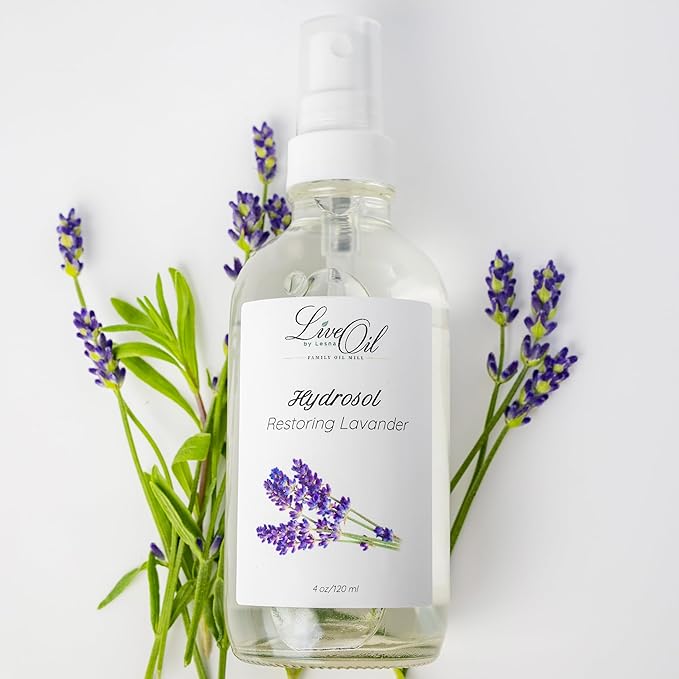 Lavender Hydrosol, Natural Face and Skin Toner, Authentic Distillation Mist