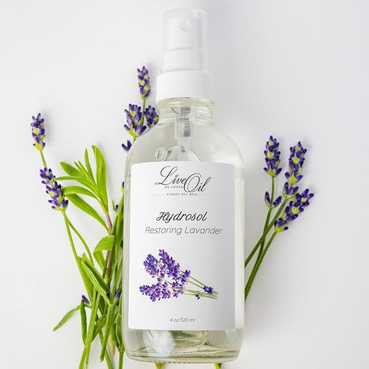 Lavender Hydrosol, Natural Face and Skin Toner, Authentic Distillation Mist