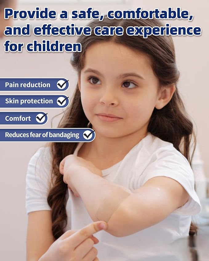 CareUs Pro Elastic & Waterproof Bandages,Latex Free - 20 Count, 1.6 x 4 Inch, Skin-Friendly, 8X Flexibility, Ideal for Sensitive Skin, Gifts for Mom