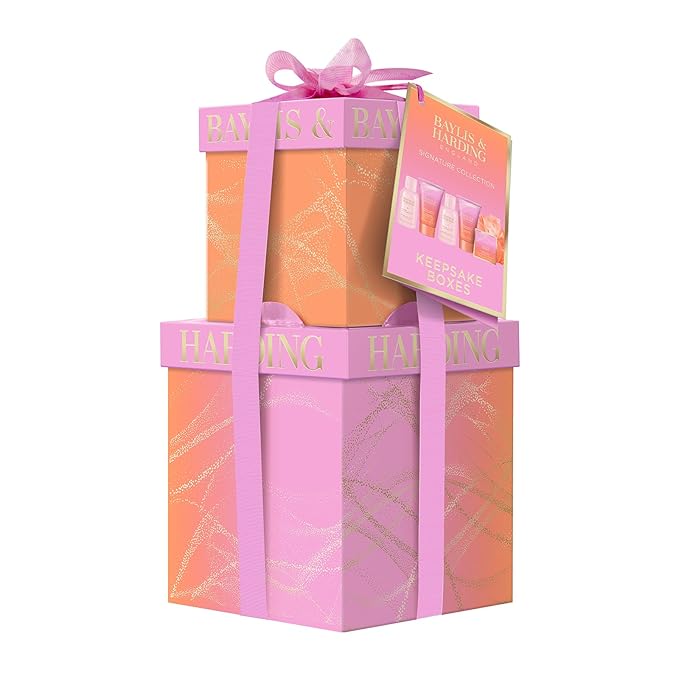 Baylis & Harding Gift Set for Women - Bath & Skincare Present - Jojoba, Vanilla & Almond Oil