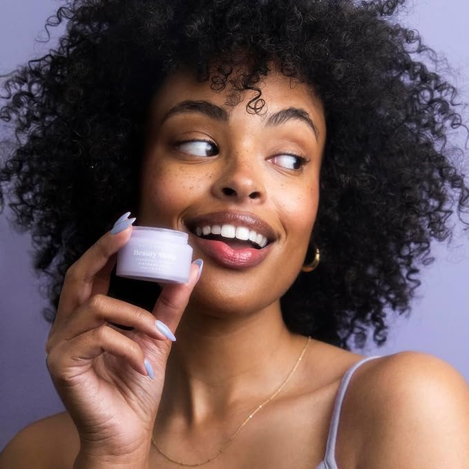 NCLA - Beauty Sleep Overnight Lip Mask | Vegan, Cruelty-Free, Clean Skincare (Birthday Cake)