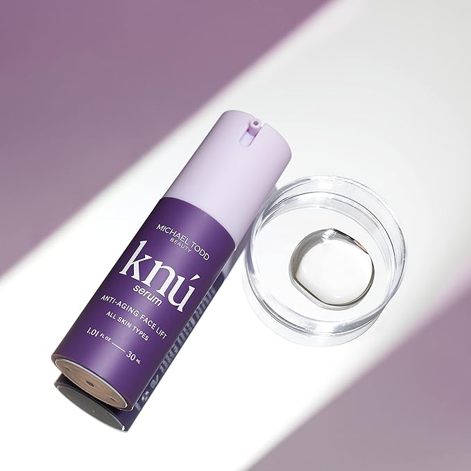 Michael Todd Beauty KNU Serum – Face Lifting, Brightening & Tightening Serum – For Restoring & Rejuvenating – With Aloe Vera, SSF, Peptides & Botanical Extracts – For All Skin Types – 1.01 fl oz/30 mL