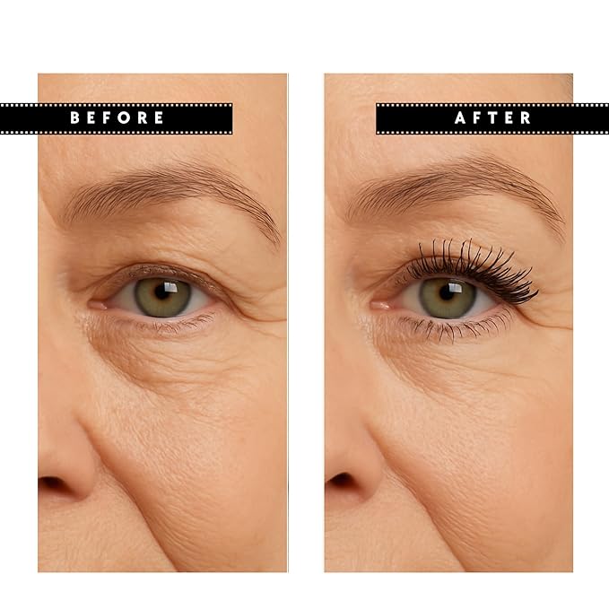 Ready To Wear 3-IN-1 EVERY LAST LASH MASCARA Amplifying Mascara Cooling Lengthening Long (BLACK)
