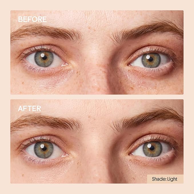 Winky Lux Peeper Perfect Under Eye Concealer, Makeup & Eye Brightener, Full Coverage Concealer for Dark Circles, Color Corrector & Eye Primer, With Collagen, Hyaluronic Acid & Vitamin E (Rich)